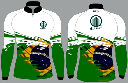 CAMISA 4I ASSET PESCA PERSONALIZADA MANGA LONGA COM PROTEÇÃO UV50+